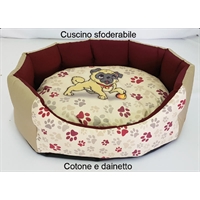 cuccia Carlino design trono ovale cuccia Carlino design trono ovale