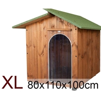 Cuccia Extra Large per cani in legno  