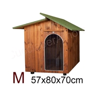 Cuccia Medium per cani in legno  