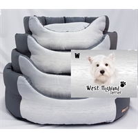 cuccia West Highland trono 