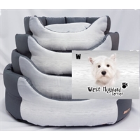 cuccia West Highland trono cuccia West Highland trono