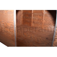 Casetta per cani riscaldata in legno - Familiare (130x110x110cm) - 140W