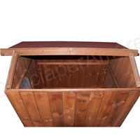 Cuccia riscaldata in legno - Extra Large (80x110x100cm) - 140W